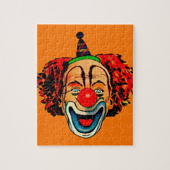 Puzzle Vintage Funny Clown (Vertical)