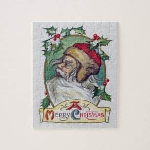 Puzzle Vintage Gnome Navidades