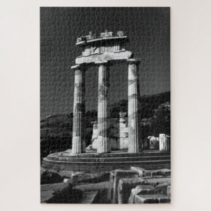 Puzzle Vintage Grecia Santuario del templo Atenas Tholos