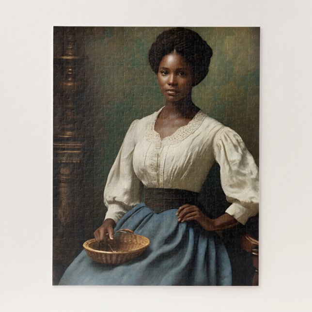 Puzzle Vintage Hair (Vertical)