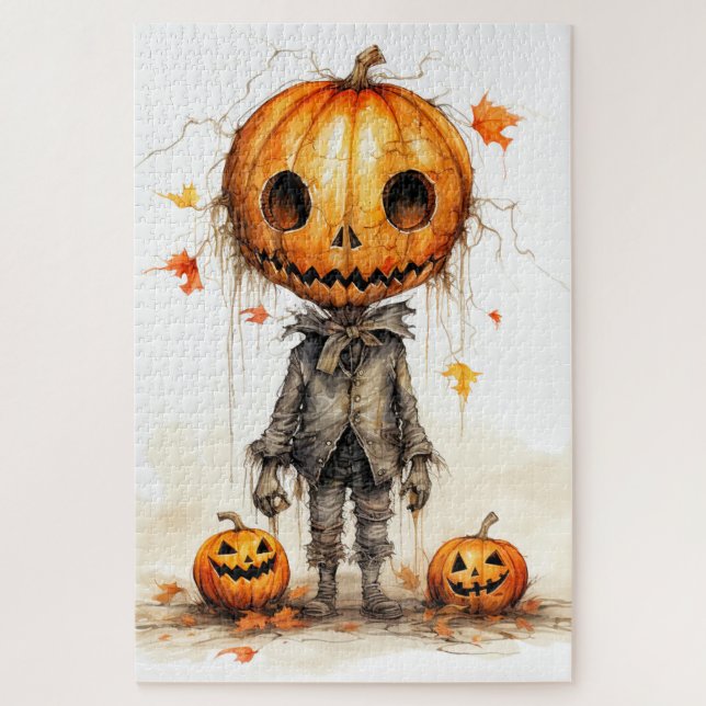 Puzzle Vintage Happy Halloween Fiend (Vertical)