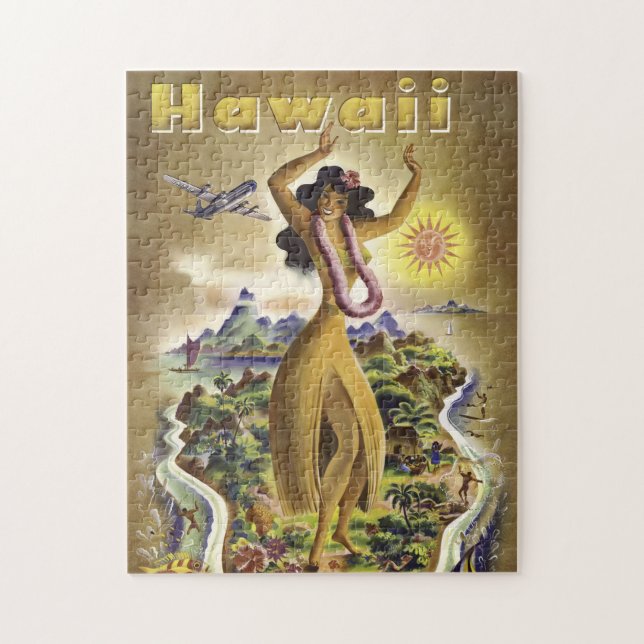 Puzzle Vintage Hawaii 2 (Vertical)
