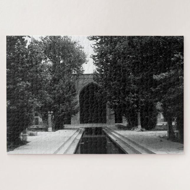 Puzzle Vintage Iran Isfahan mezquita (Horizontal)