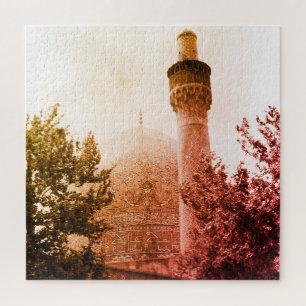Puzzle Vintage Irán mezquita real de Isfahán