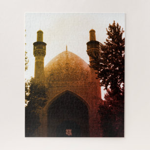 Puzzle Vintage Irán mezquita real de Isfahán
