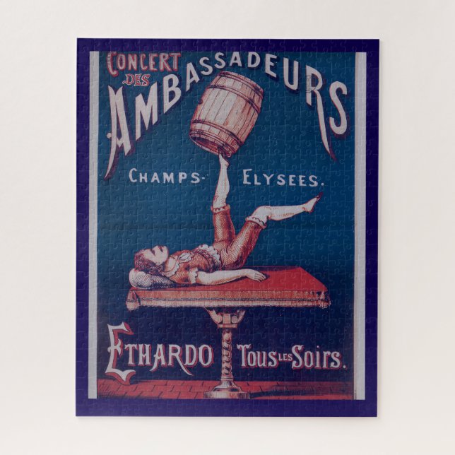 Puzzle "Vintage Juggler" (Vertical)