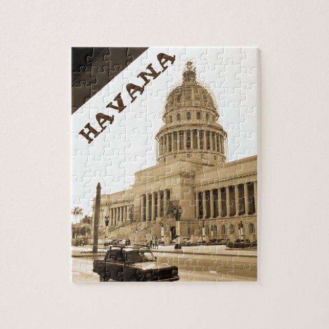 Puzzle Vintage La Habana, Cuba (Vertical)