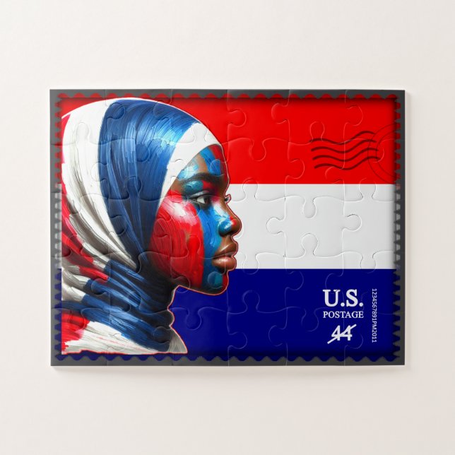 Puzzle Vintage L'Amerique - Mslm (Horizontal)