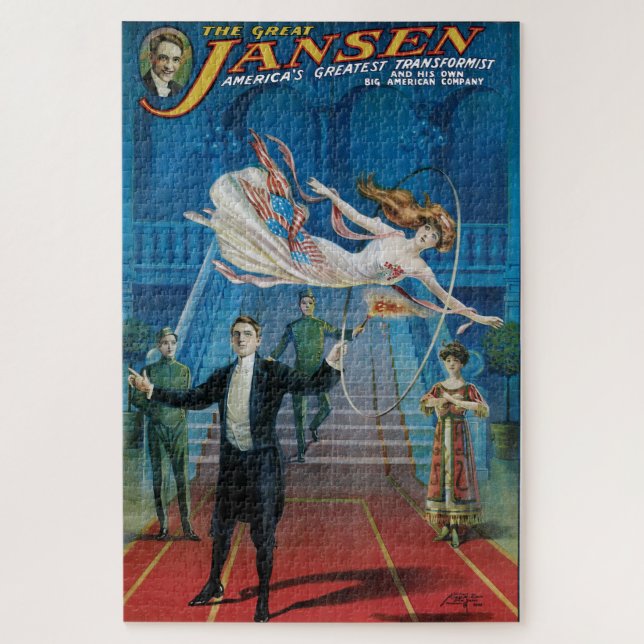 Puzzle Vintage Magic Jansen Magician (Vertical)
