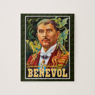 Puzzle Vintage Magic Poster, Legendary Professor Benevol