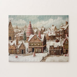 Puzzle Vintage Merry Christmas