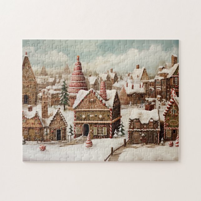 Puzzle Vintage Merry Christmas (Horizontal)