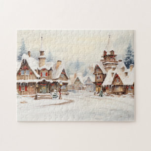 Puzzle Vintage Merry Christmas