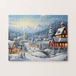 Puzzle Vintage Merry Christmas