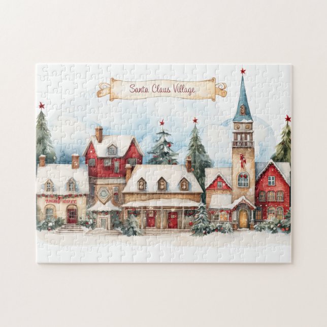 Puzzle Vintage Merry Christmas (Horizontal)