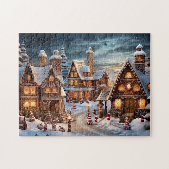 Puzzle Vintage Merry Christmas (Horizontal)