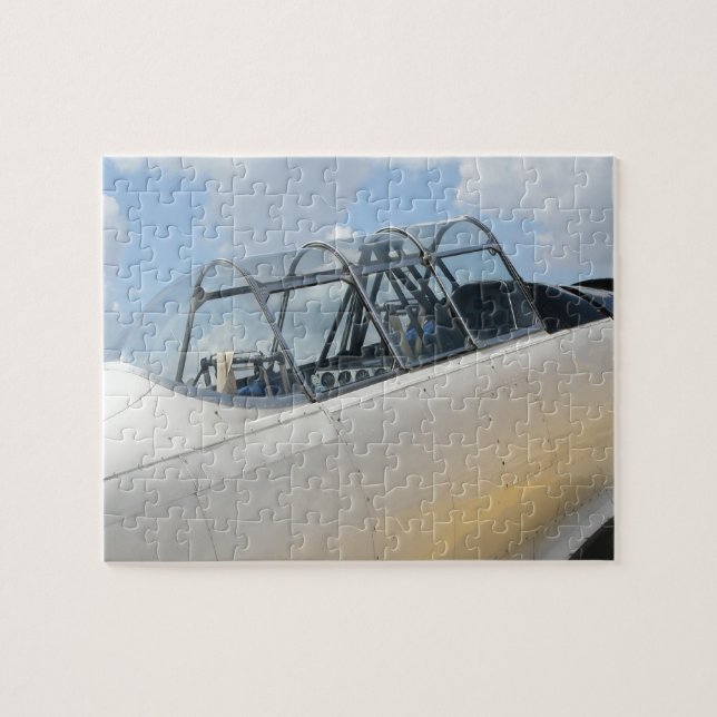 Puzzle Vintage Military Aircraft Cockpit (Horizontal)