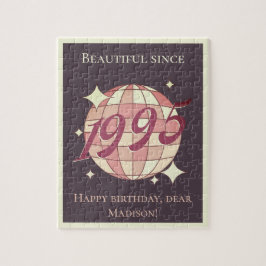 Puzzle Vintage nacido en 1995 30 años