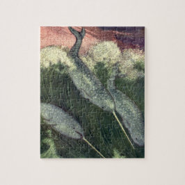 Puzzle Vintage Narwhals Ballenas, animales oceánicos de l