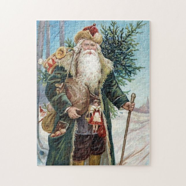 Puzzle Vintage Papá Noel 6 (Vertical)
