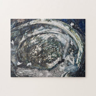 Puzzle Vintage "Perla" - Arte Femenino por Mikhail Vrubel