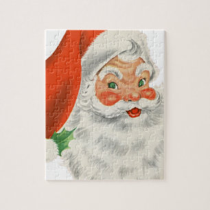 Puzzle Vintage Retro Santa Claus