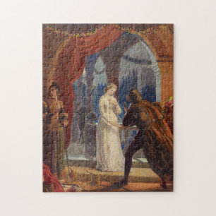 Puzzle Vintage Romeo y pintura de Juliet (1861)