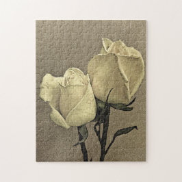 Puzzle Vintage rosa amarillo