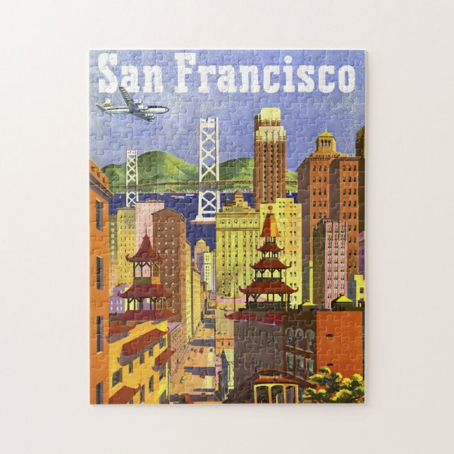Puzzle Vintage San Francisco (Vertical)