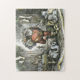 Puzzle Vintage Santa