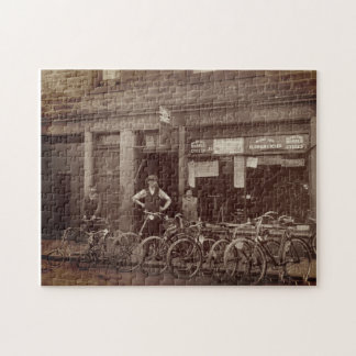 Puzzle Vintage Scottish Bicycle Shop G J MacDonald c 1925