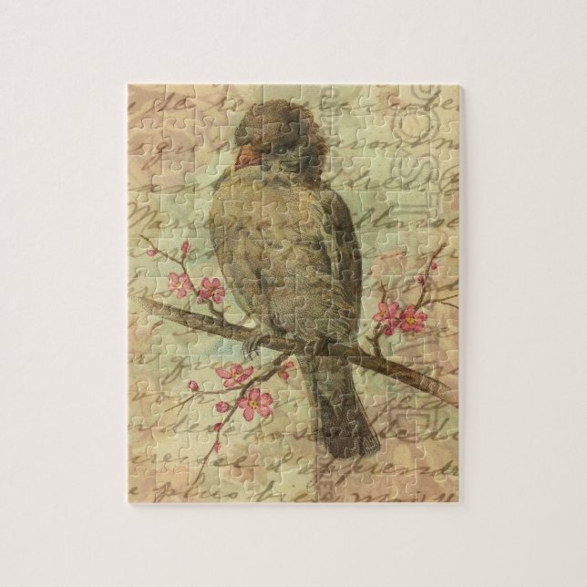 Puzzle Vintage Sparrow (Vertical)