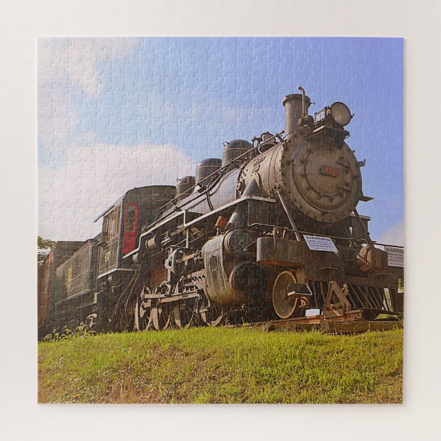 Puzzle Vintage Steam Train (Vertical)