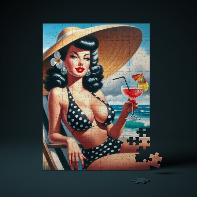 Puzzle Vintage Summer Pin Up (Subido por el creador)