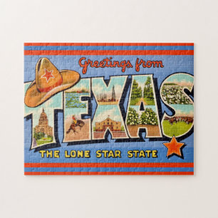 Puzzle Vintage Texas