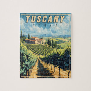Puzzle Vintage Toscana Italia