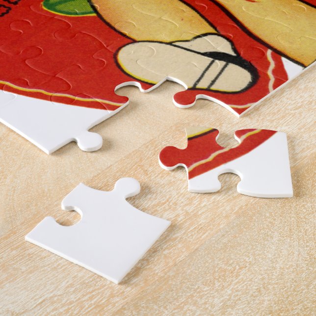 Puzzle Vintage Valentine (Lado)