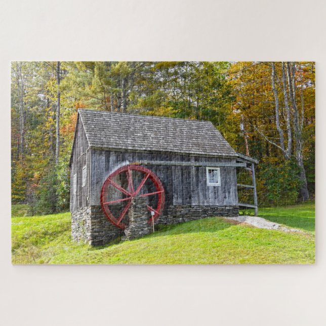 Puzzle Vintage Vermont Gristmill (Horizontal)