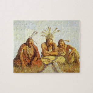 Puzzle Vintage West, La guerra o la paz de los Guardianes