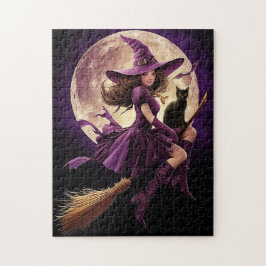 Puzzle Violencia Púrpura Volando