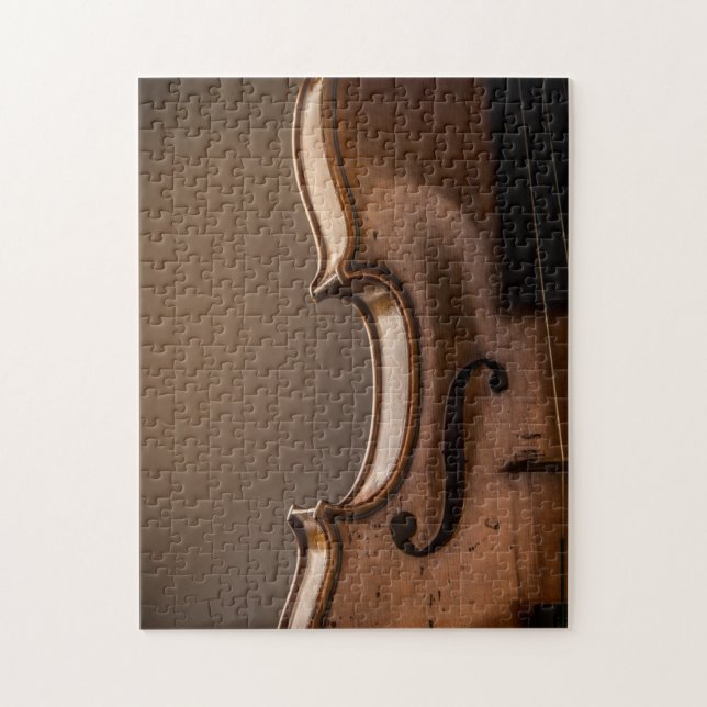 Puzzle Violin elegante (Vertical)