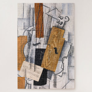 Puzzle Violin y Partitura Georges Braque