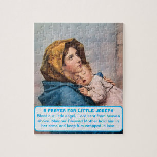 Puzzle Virgen con Niño Jesús Recuerdo