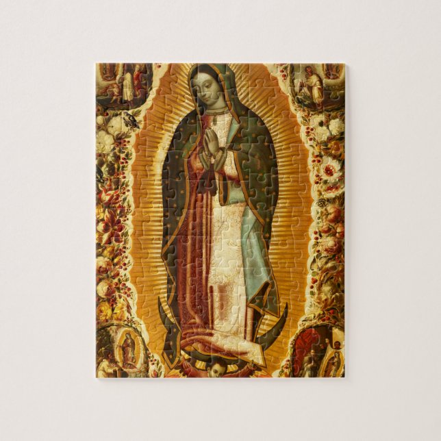 Puzzle Virgen de Guadalupe Nuestra Señora Madre María (Vertical)