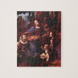 Puzzle Virgen de las Rocas de Leonardo da Vinci