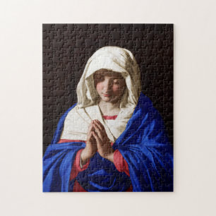 Puzzle Virgen en la oración, Sassoferrato