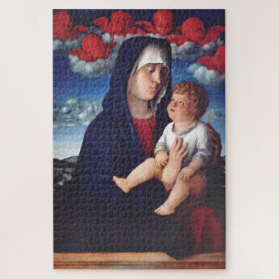 Puzzle Virgen María y el Niño Arte Religioso Clásico