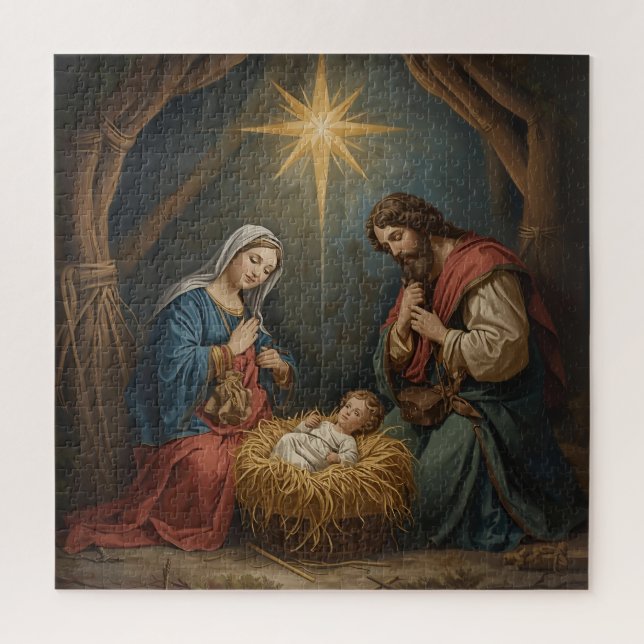 Puzzle Virgen María y Niño Jesús (Vertical)