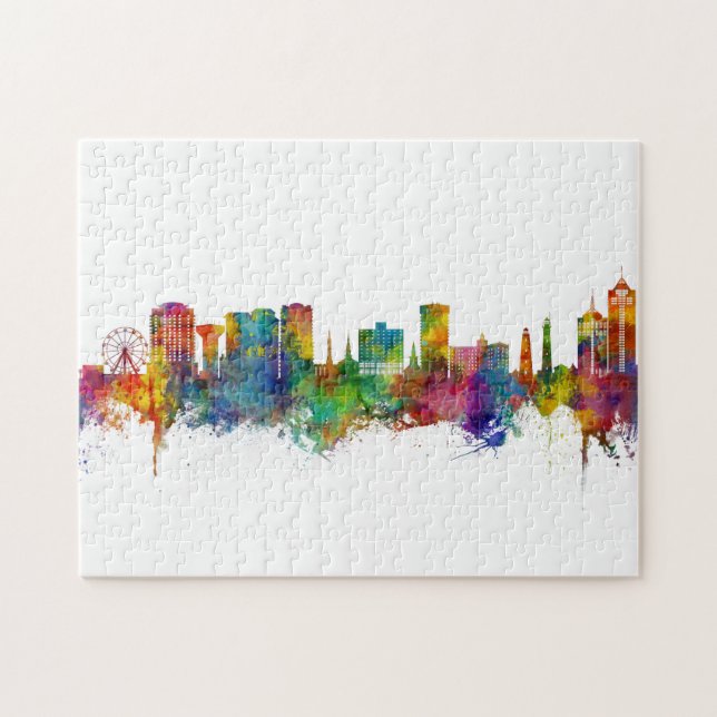 Puzzle Virginia Beach Skyline (Horizontal)