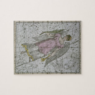 Puzzle Virgo, "de un atlas celestial", pub. en 1822 (col